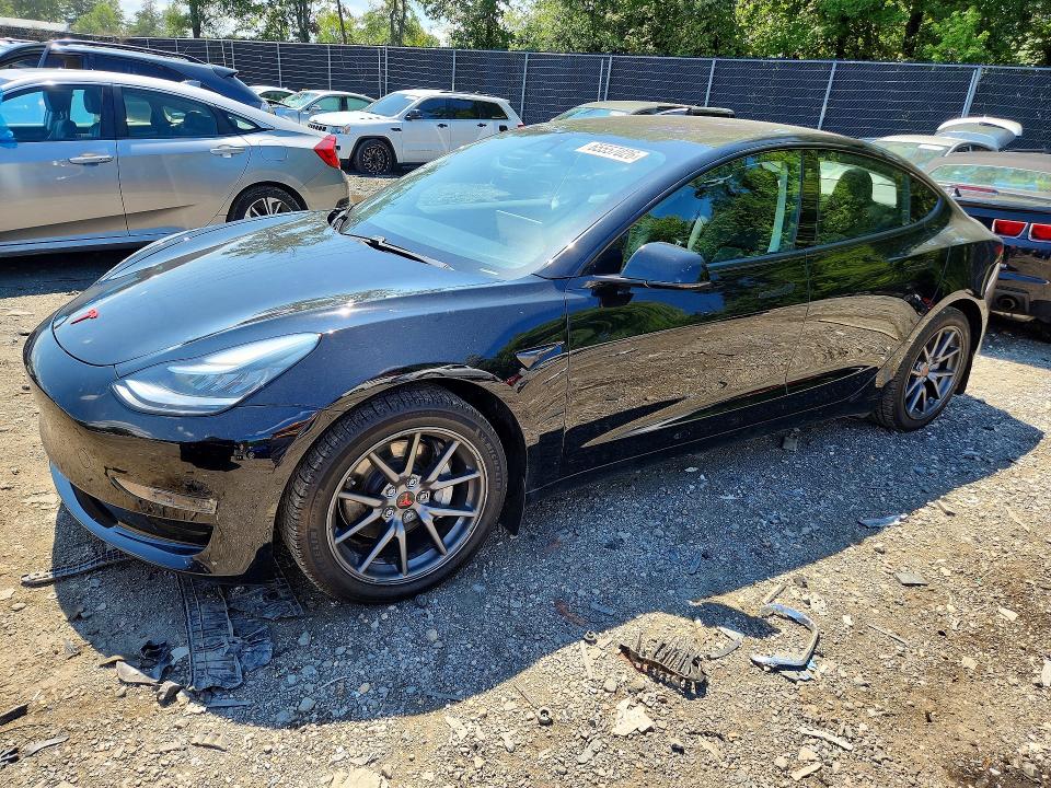 TESLA MODEL 3 2018 with VIN 5YJ3E1EB6JF128082 - Photo from auction