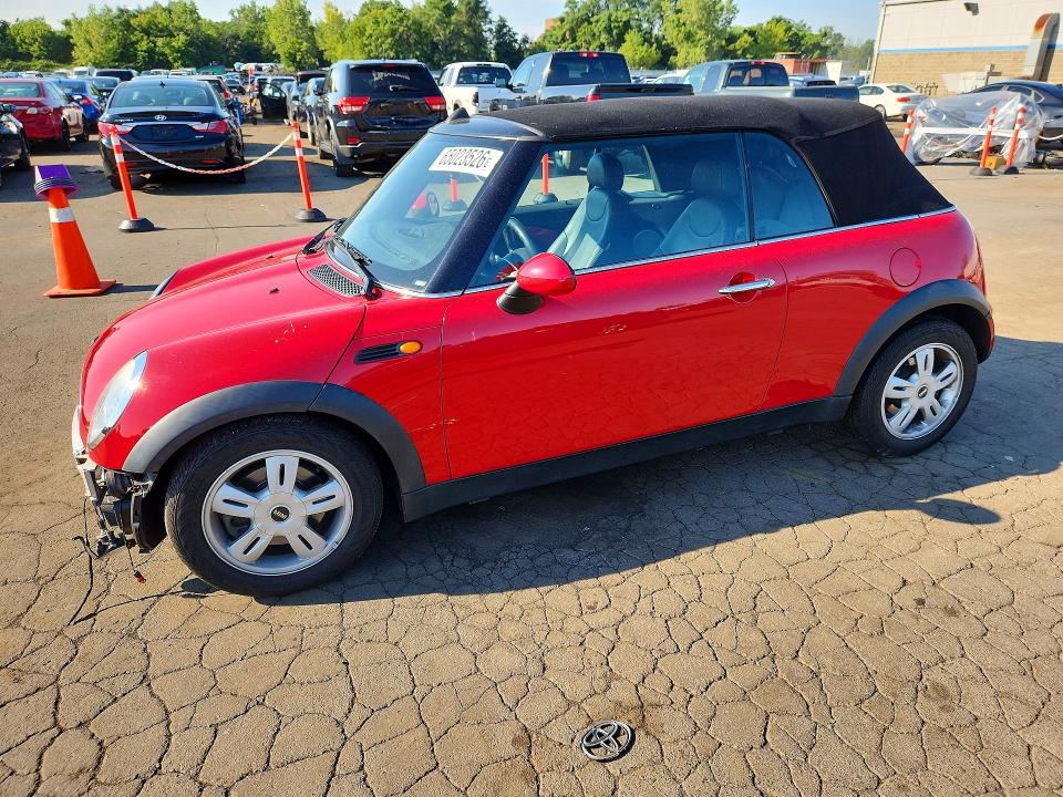MINI COOPER 2007 with VIN WMWRF33547TG16906 - Photo from auction