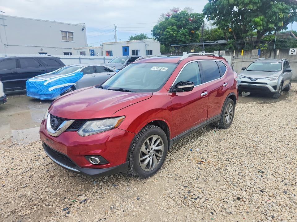 Photo 1 from auction – 2015 NISSAN ROGUE with VIN 5N1AT2MV8FC868098