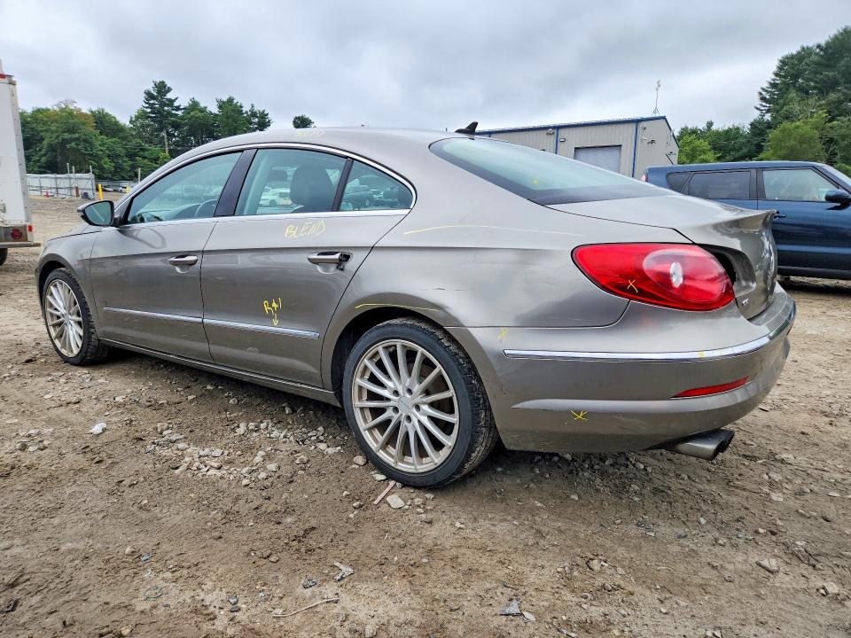 Photo 2 from auction – 2012 VOLKSWAGEN CC with VIN WVWHN7AN3CE509675