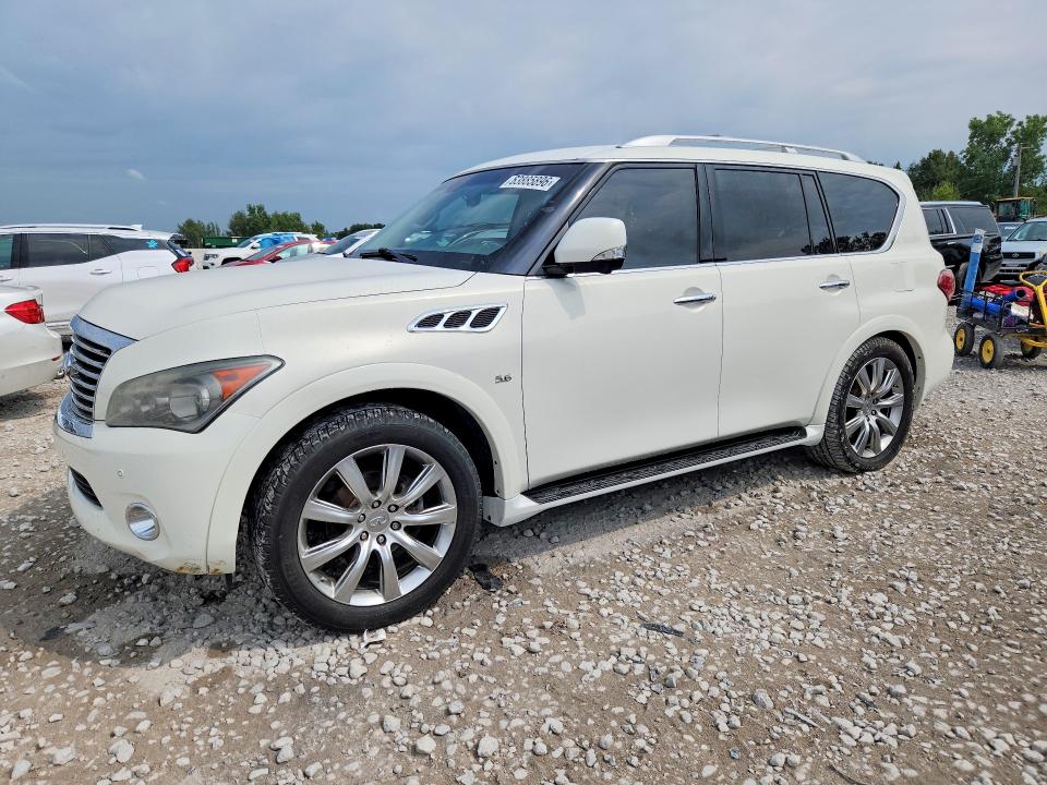 INFINITI QX80 2014 with VIN JN8AZ2NEXE9066573 - Photo from auction
