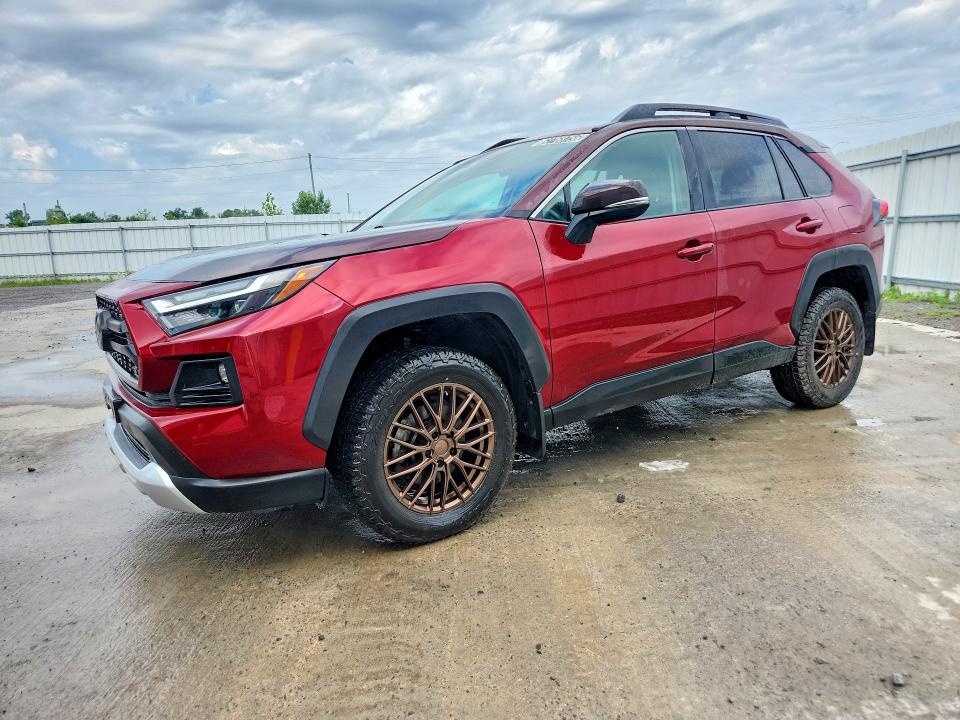 TOYOTA RAV4 2024 with VIN 2T3J1RFVXRW425405 - Photo from auction