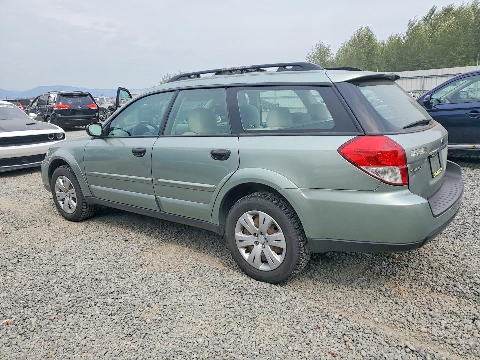 Photo 2 from auction – 2009 SUBARU OUTBACK with VIN 4S4BP60C696321208