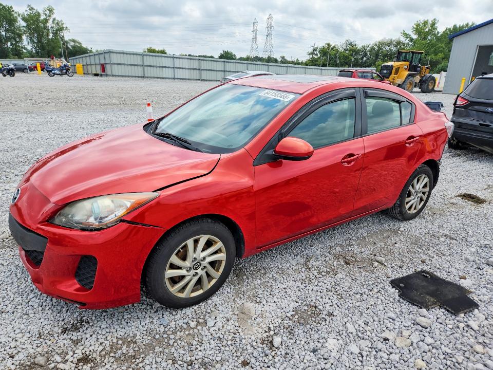 MAZDA 3 2013 with VIN JM1BL1V78D1819642 - Photo from auction