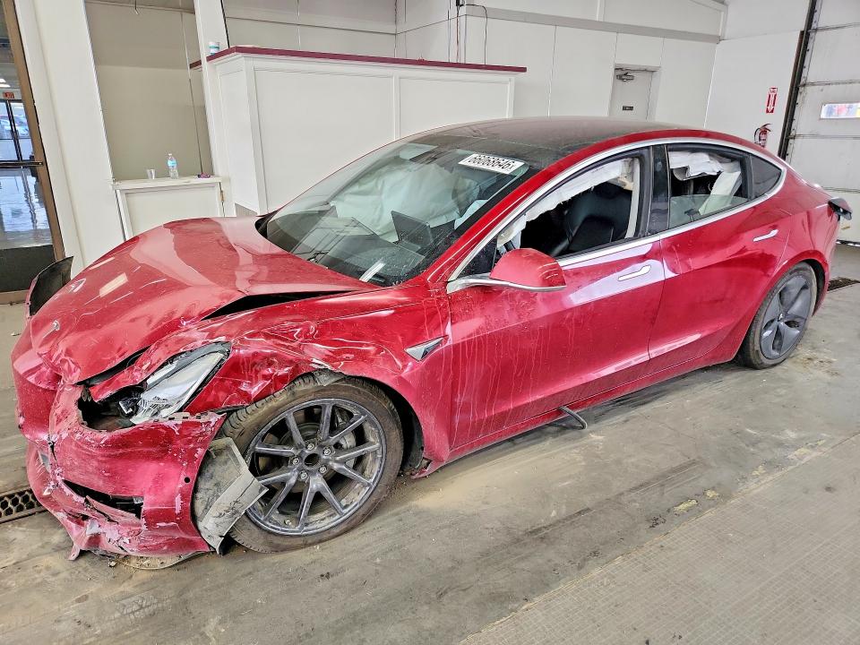 TESLA MODEL 3 2018 with VIN 5YJ3E1EA6JF045503 - Photo from auction