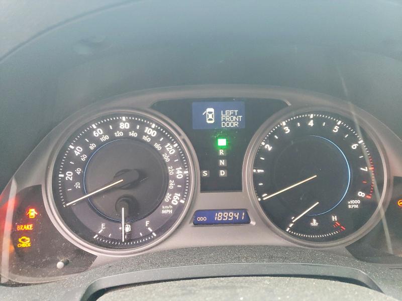 Photo 9 from auction – 2009 LEXUS IS with VIN JTHCK262792031354