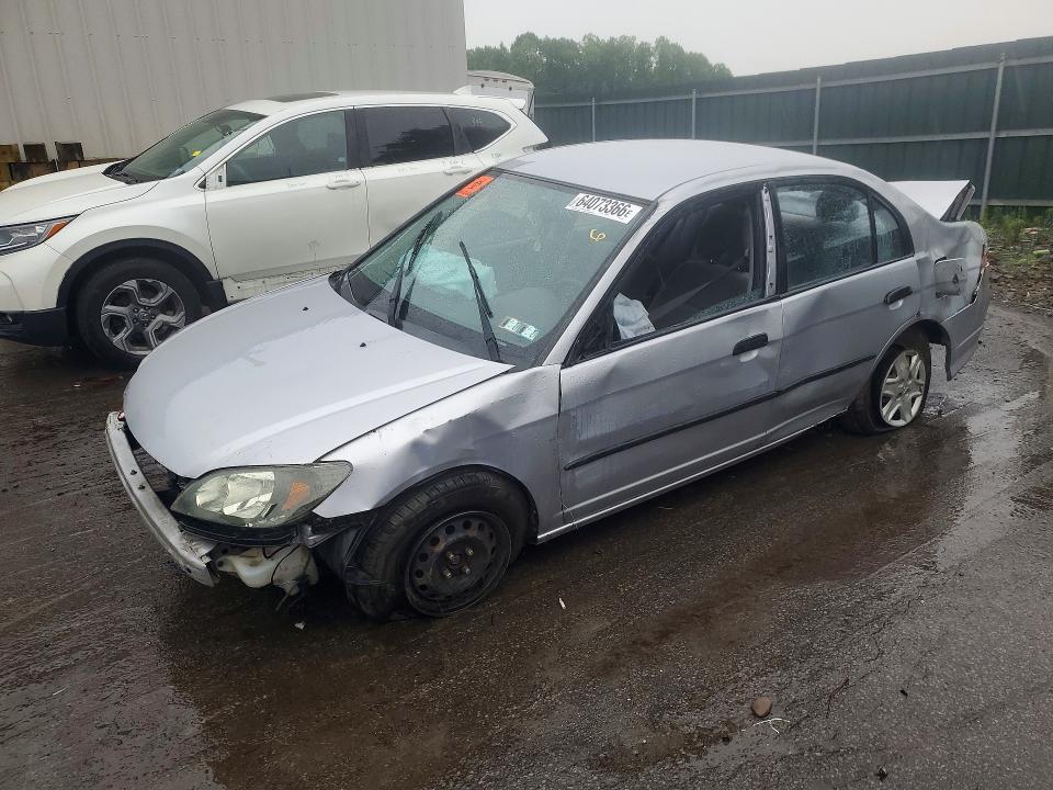 HONDA CIVIC 2004 with VIN 2HGES16354H619140 - Photo from auction
