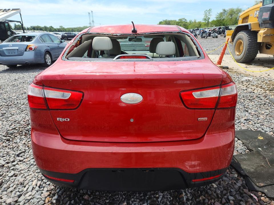 Photo 6 from auction – 2013 KIA RIO with VIN KNADM4A30D6301437