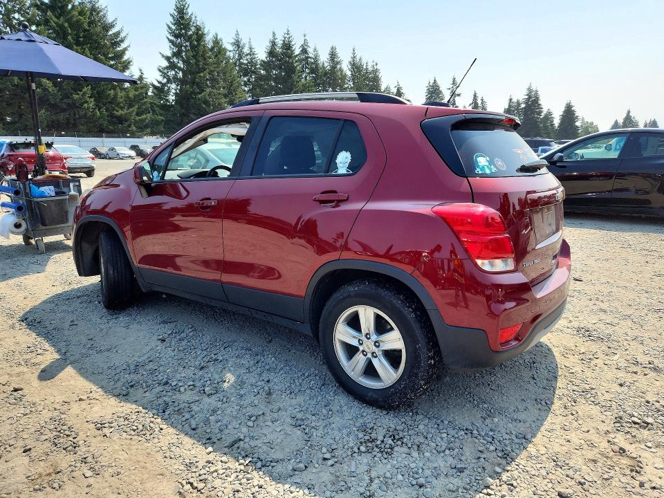 Photo 2 from auction – 2021 CHEVROLET TRAX with VIN KL7CJPSB2MB334295
