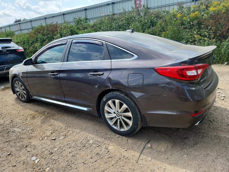 Photo 2 from auction – 2017 HYUNDAI SONATA with VIN 5NPE34AF0HH441259