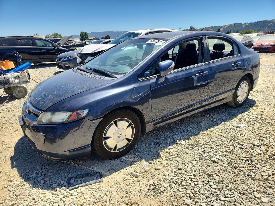 HONDA CIVIC 2006 with VIN JHMFA362X6S025596 - Photo from auction