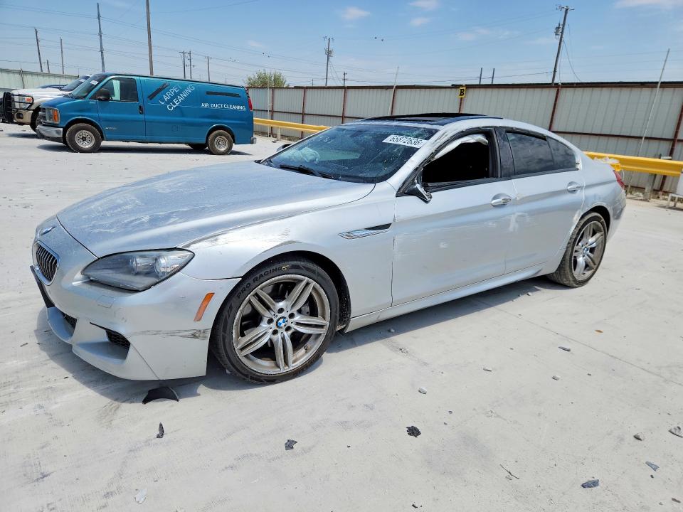BMW 640 2014 with VIN WBA6B8C54EDZ72322 - Photo from auction