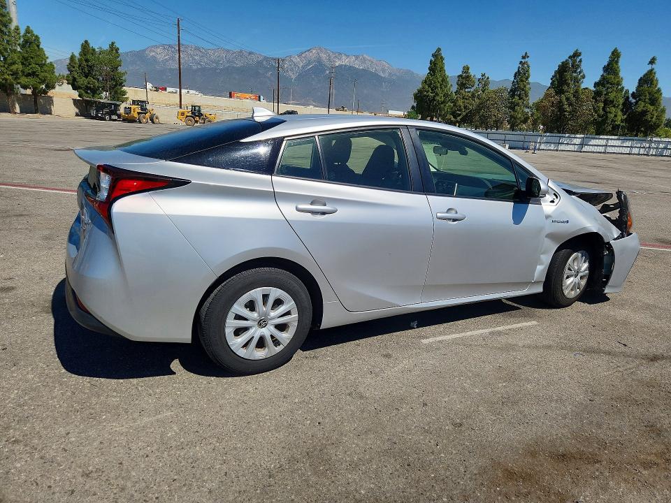 Photo 3 from auction – 2019 TOYOTA PRIUS with VIN JTDKARFU3K3087639