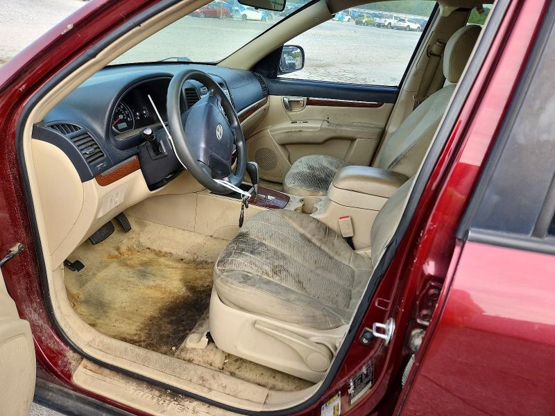 Photo 7 from auction – 2009 HYUNDAI SANTA FE with VIN 5NMSG13D69H296115