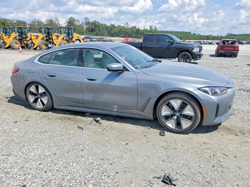 Photo 4 from auction – 2025 BMW I4 with VIN WBY43HD08SFU91532
