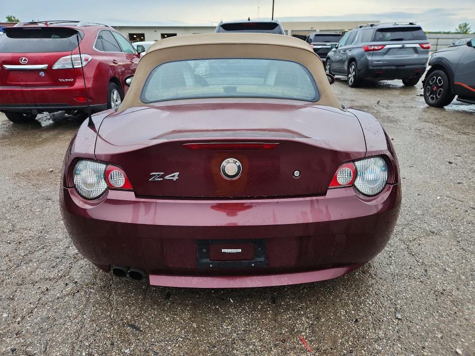 Photo 6 from auction – 2003 BMW Z4 with VIN 4USBT53433LU04239