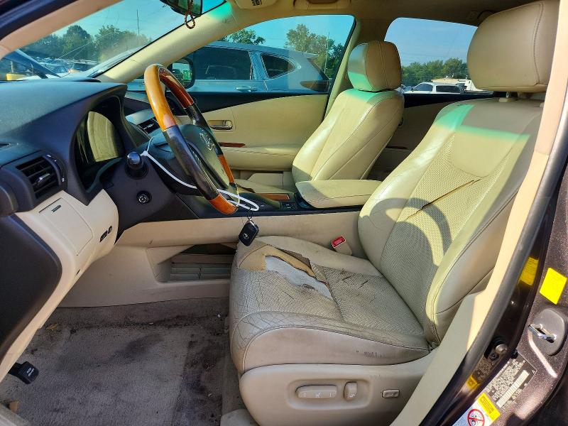 Photo 7 from auction – 2010 LEXUS RX with VIN 2T2BK1BA9AC040952