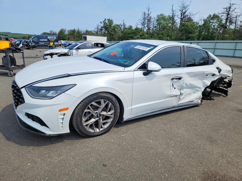 HYUNDAI SONATA 2021 with VIN 5NPEL4JA9MH090608 - Photo from auction