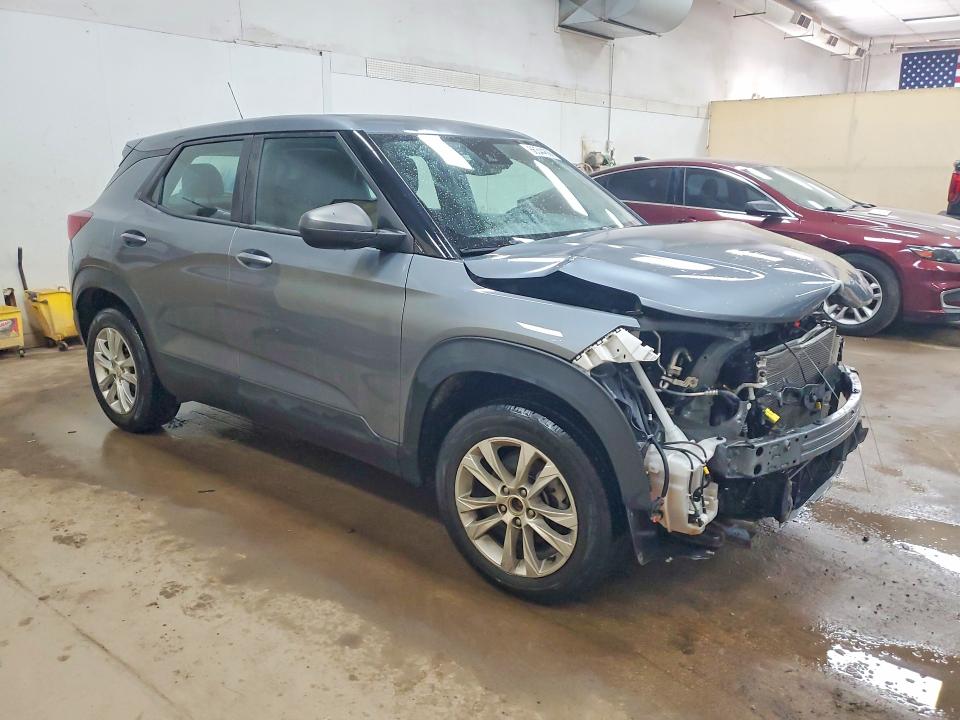 Photo 4 from auction – 2021 CHEVROLET TRAILBLAZER with VIN KL79MNSL6MB033723