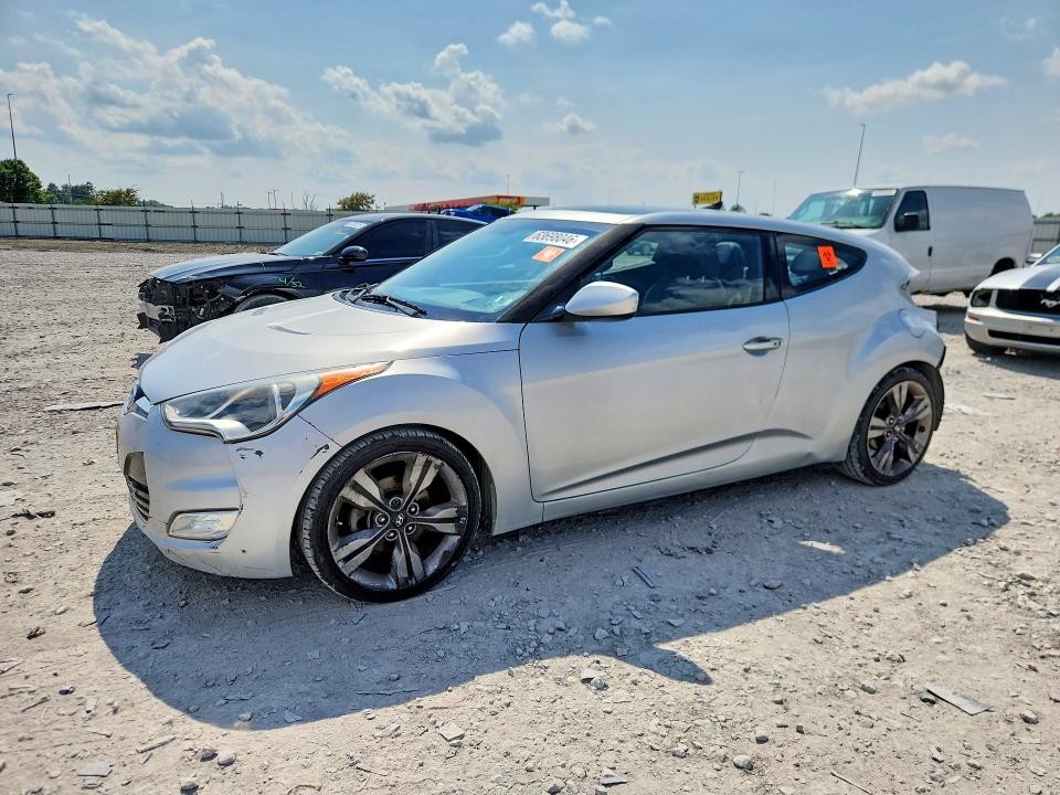 HYUNDAI VELOSTER 2014 with VIN KMHTC6AD8EU194930 - Photo from auction
