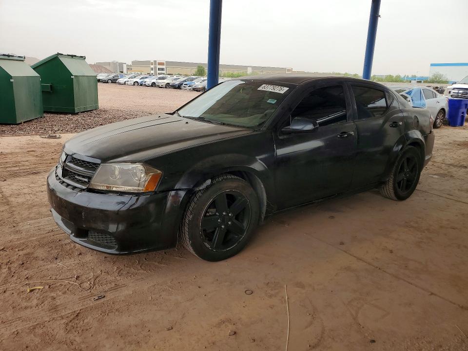 DODGE AVENGER 2013 with VIN 1C3CDZAB5DN535456 - Photo from auction