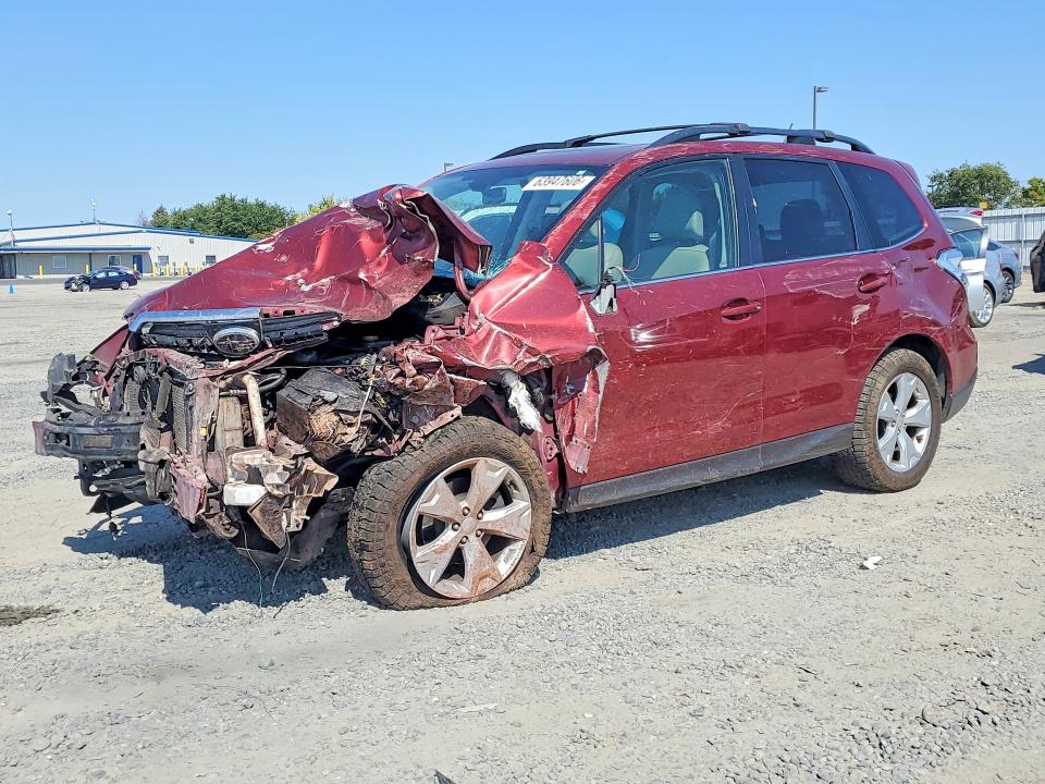 SUBARU FORESTER 2015 with VIN JF2SJARC8FH520340 - Photo from auction