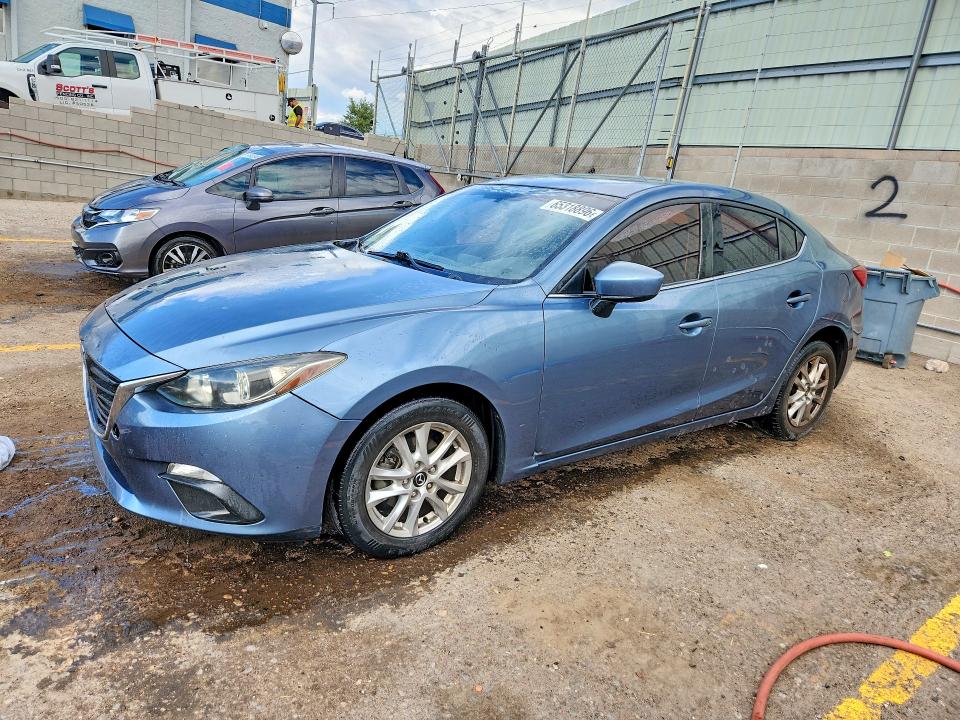 MAZDA 3 2014 with VIN JM1BM1V75E1126140 - Photo from auction