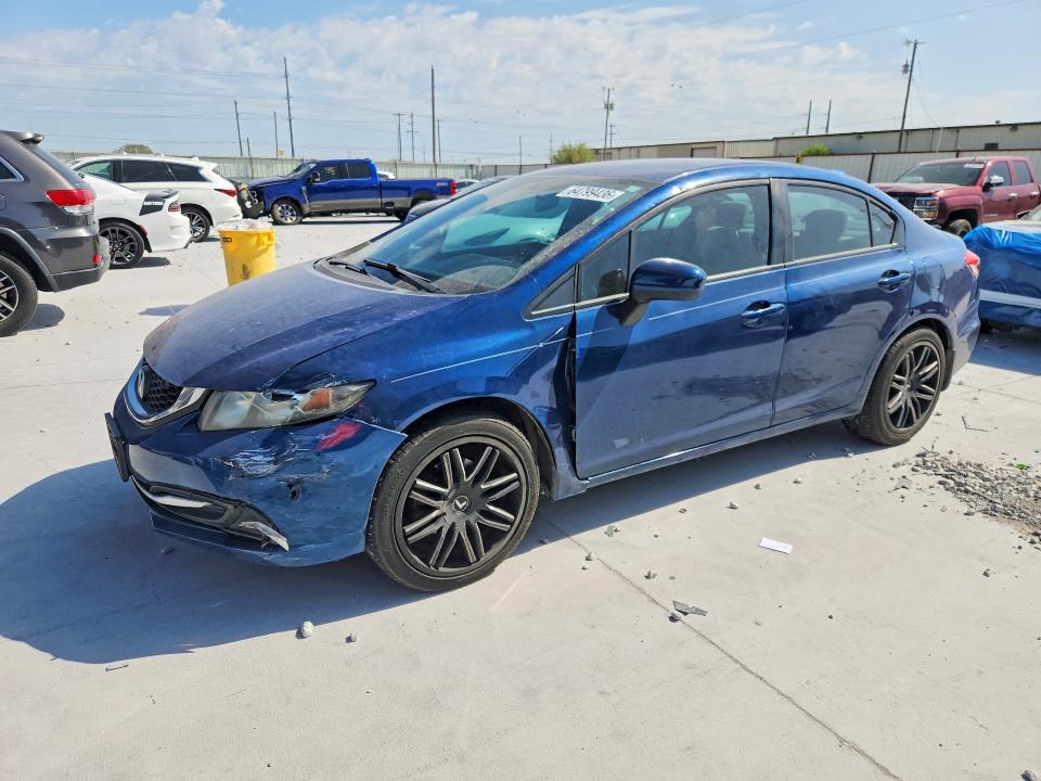 HONDA CIVIC 2015 with VIN 19XFB2F55FE083945 - Photo from auction
