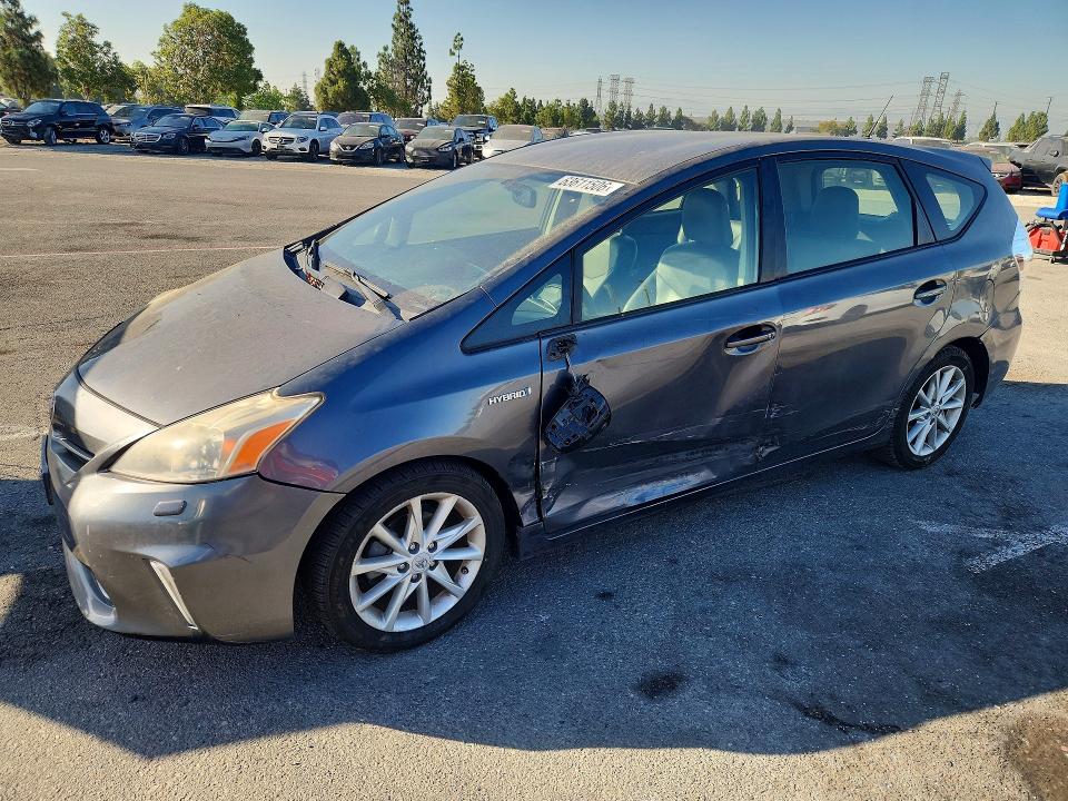 TOYOTA PRIUS V 2012 with VIN JTDZN3EU8C3088045 - Photo from auction