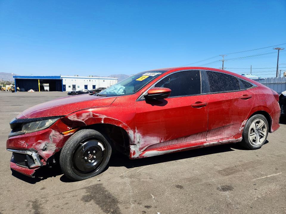 HONDA CIVIC 2020 with VIN 19XFC2F69LE005508 - Photo from auction
