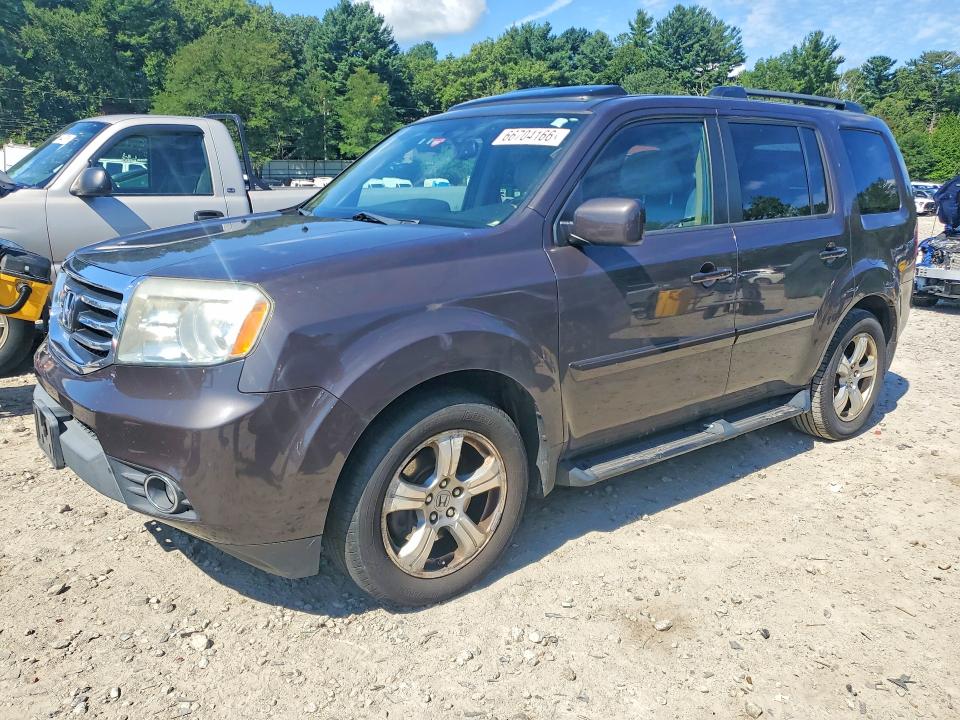 HONDA PILOT 2013 with VIN 5FNYF4H6XDB061820 - Photo from auction