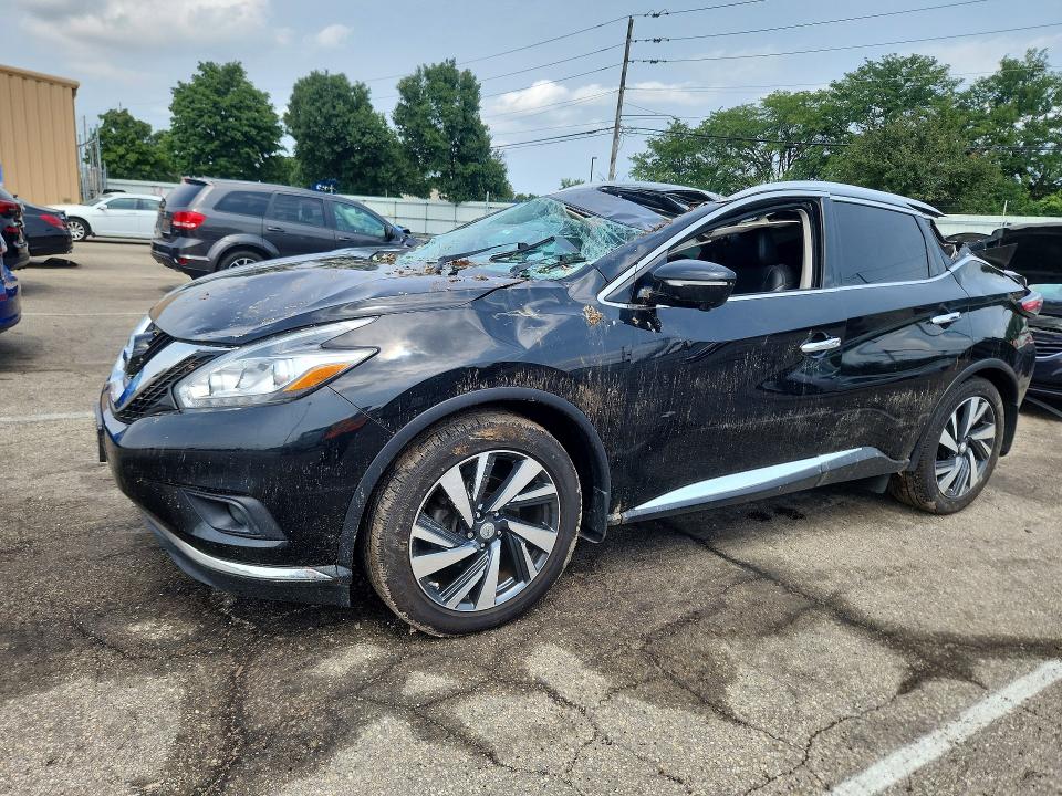 Photo 1 from auction – 2015 NISSAN MURANO with VIN 5N1AZ2MH7FN220796
