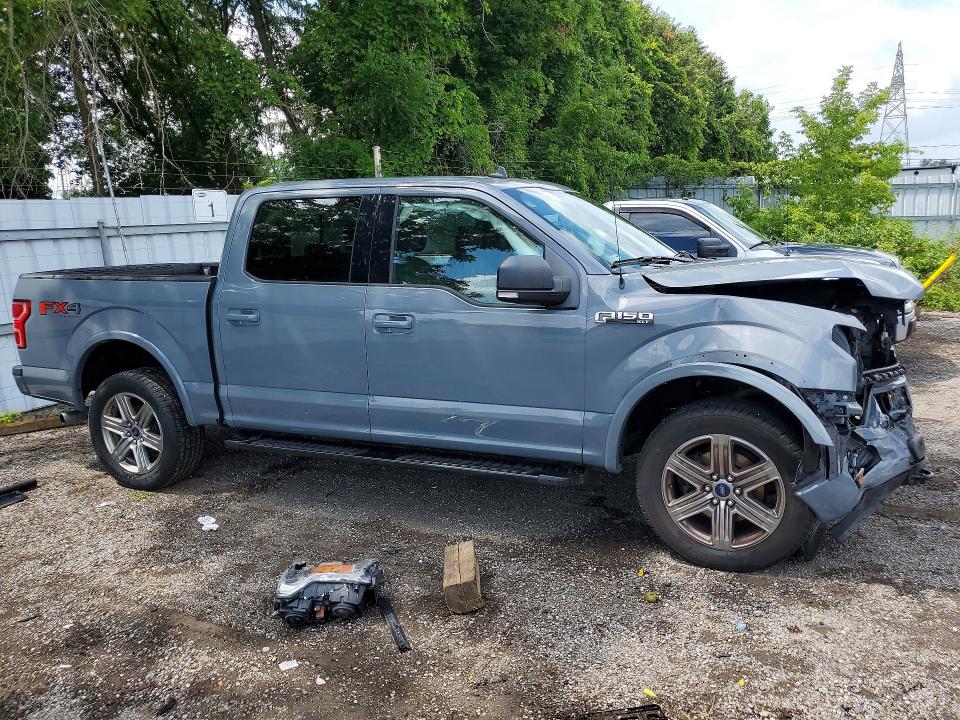 Photo 4 from auction – 2019 FORD F150 with VIN 1FTEW1E52KKE87188