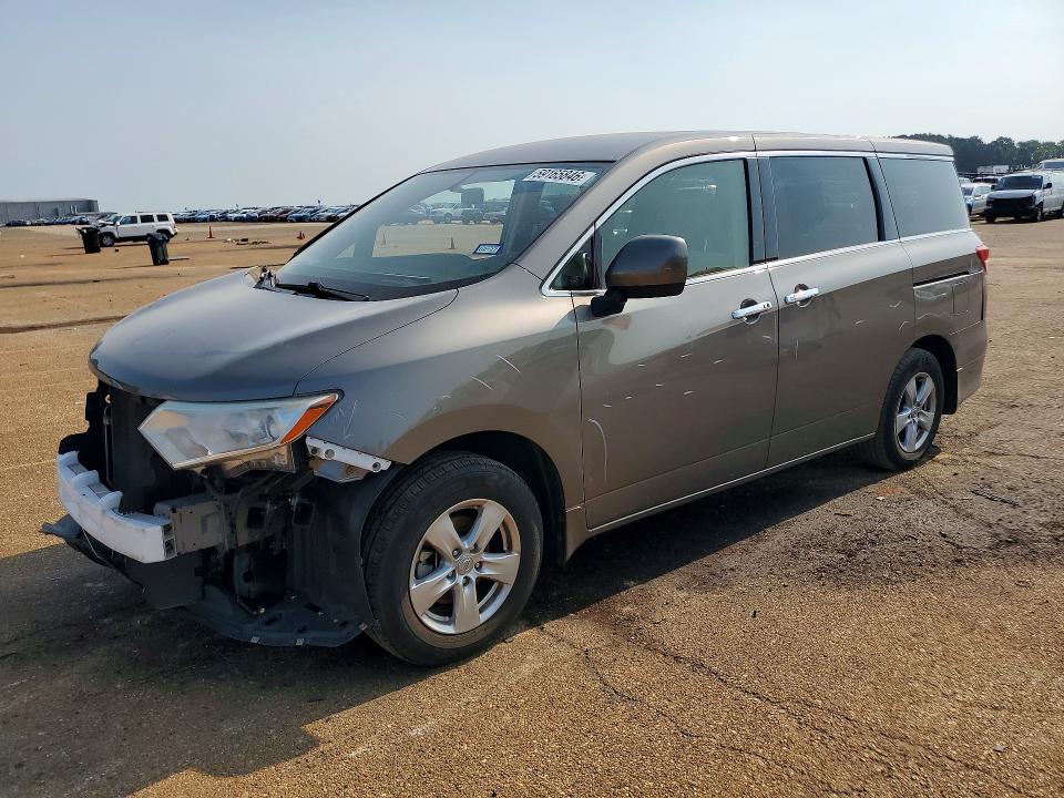 NISSAN QUEST 2015 with VIN JN8AE2KP3F9120704 - Photo from auction