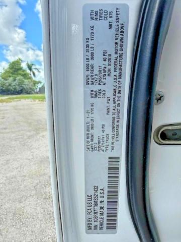 Photo 15 from auction – 2021 RAM 1500 CLASSIC with VIN 1C6RR7TT6MS521432