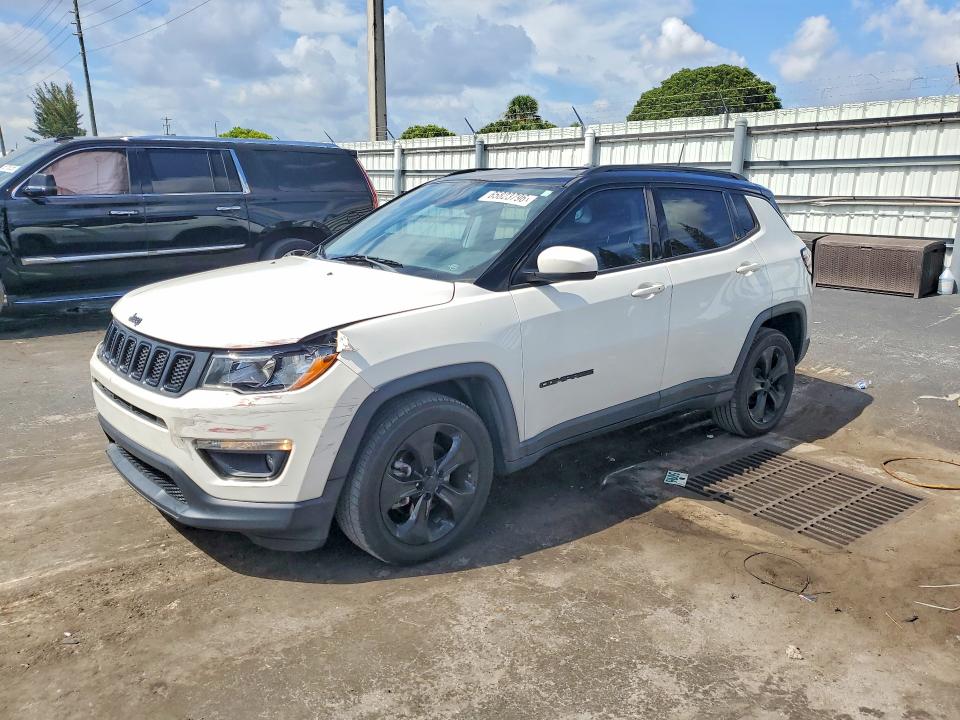 JEEP COMPASS 2021 with VIN 3C4NJCBB4MT567730 - Photo from auction
