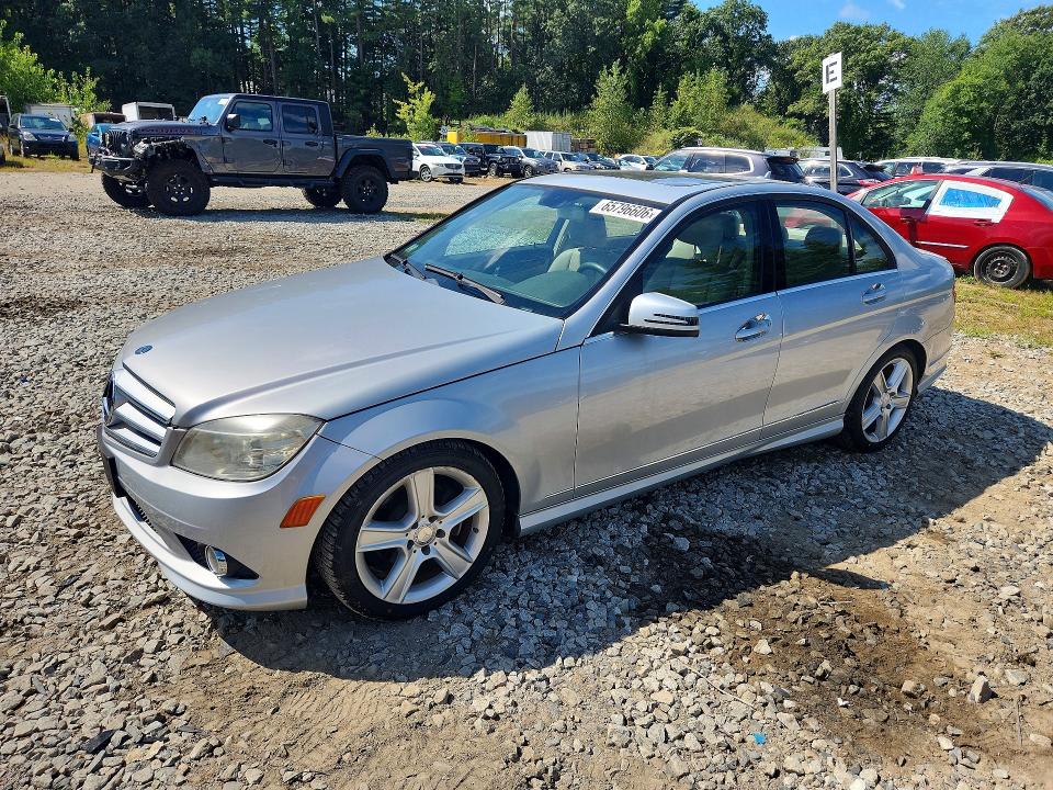 MERCEDES-BENZ C 2010 with VIN WDDGF8BB9AR126676 - Photo from auction