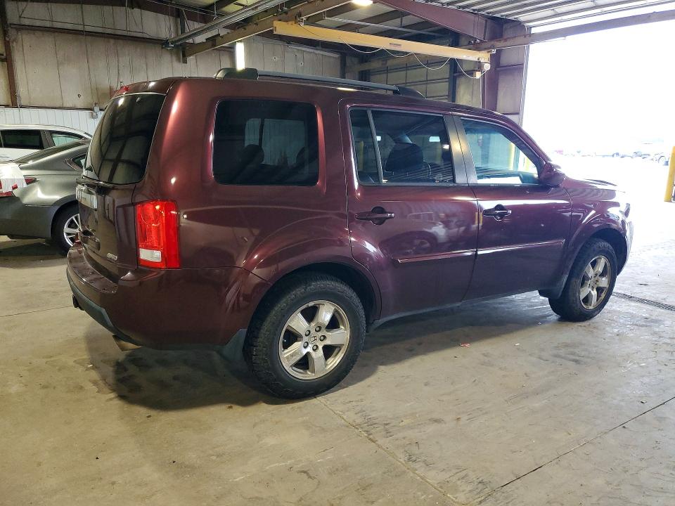Photo 3 from auction – 2011 HONDA PILOT with VIN 5FNYF4H61BB079992
