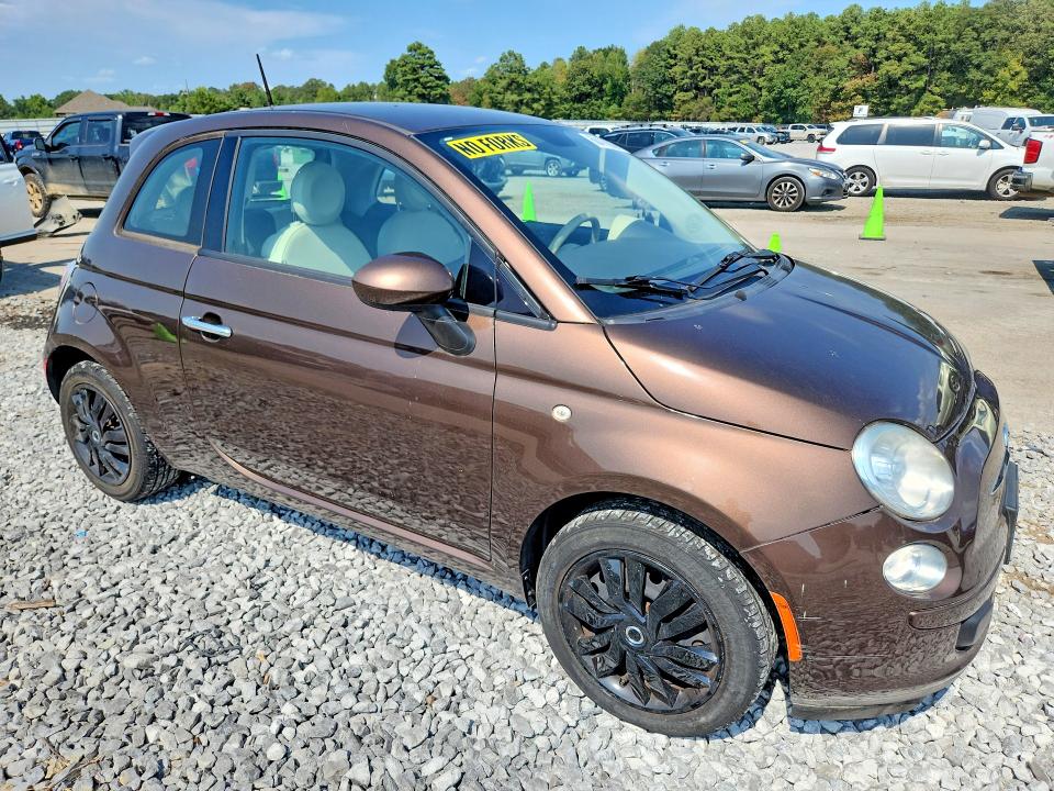 Photo 4 from auction – 2015 FIAT 500 with VIN 3C3CFFAR8FT501679