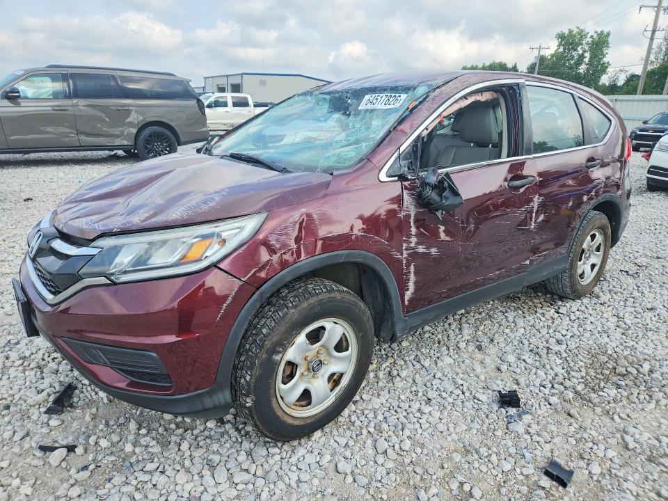 Photo 1 from auction – 2015 HONDA CR-V with VIN 5J6RM4H3XFL064100