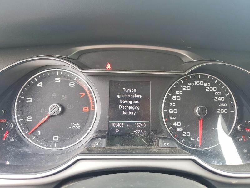 Photo 9 from auction – 2013 AUDI A4 with VIN WAUKFCFL4DN031705