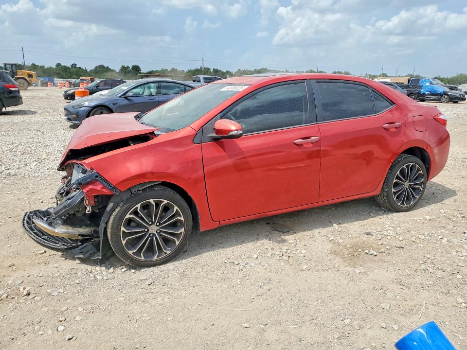 TOYOTA COROLLA 2014 with VIN 5YFBURHE0EP041100 - Photo from auction