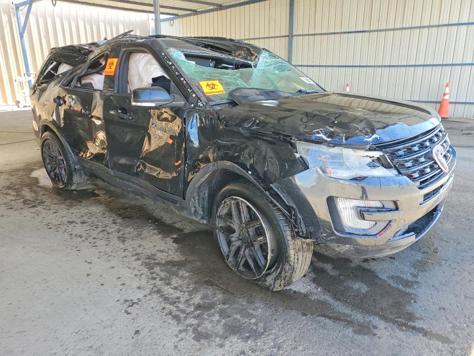 Photo 4 from auction – 2016 FORD EXPLORER with VIN 1FM5K8GTXGGB48927
