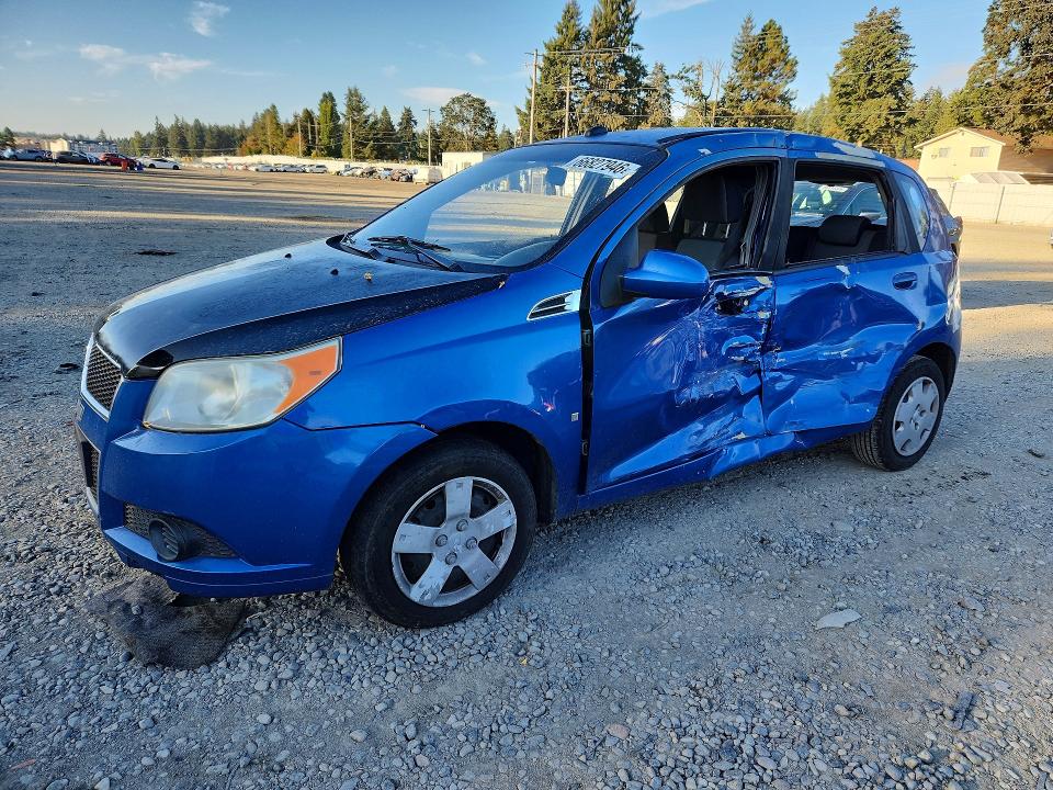 CHEVROLET AVEO 2009 مع رقم تعريف المركبة KL1TD66E69B363547 - صورة من المزاد