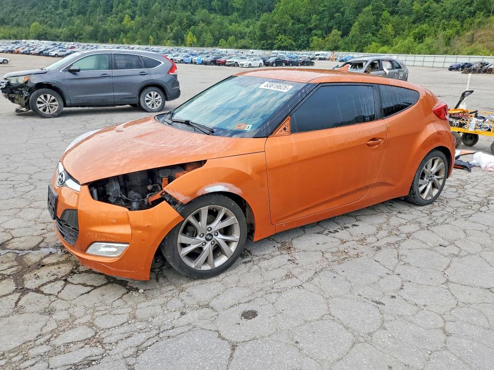 HYUNDAI VELOSTER 2017 with VIN KMHTC6AD5HU309844 - Photo from auction