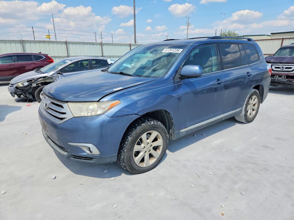 TOYOTA HIGHLANDER 2013 with VIN 5TDZK3EH8DS116289 - Photo from auction