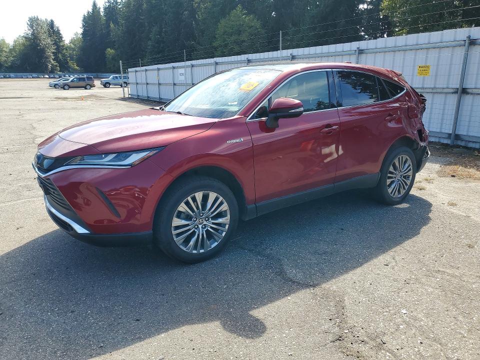 TOYOTA VENZA 2021 with VIN JTEAAAAH0MJ025844 - Photo from auction