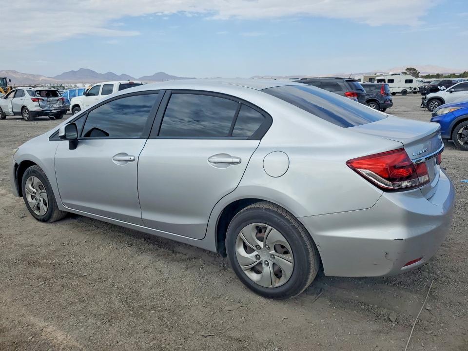 Photo 2 from auction – 2013 HONDA CIVIC with VIN 19XFB2F57DE227539