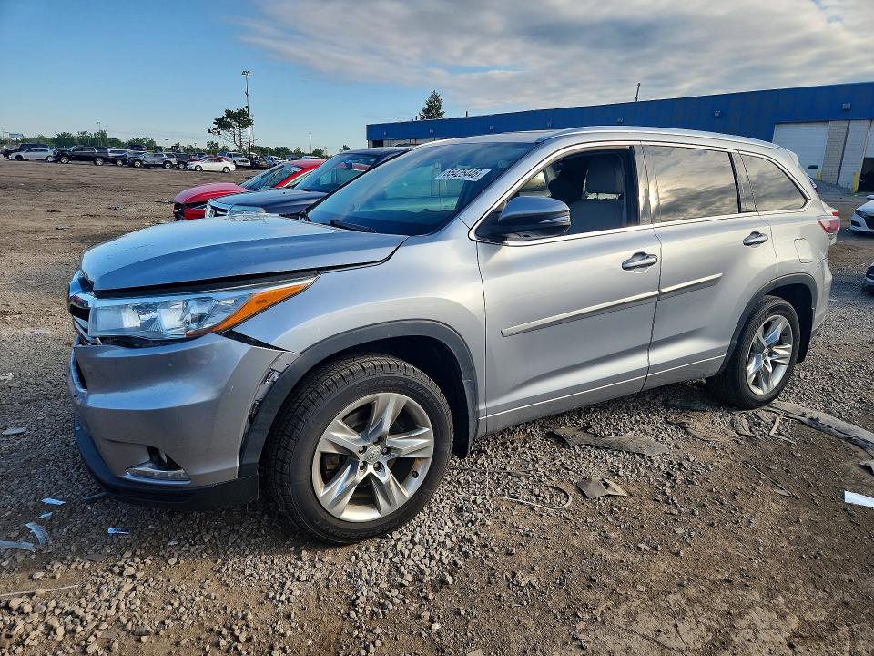 TOYOTA HIGHLANDER 2014 with VIN 5TDDKRFH7ES055286 - Photo from auction