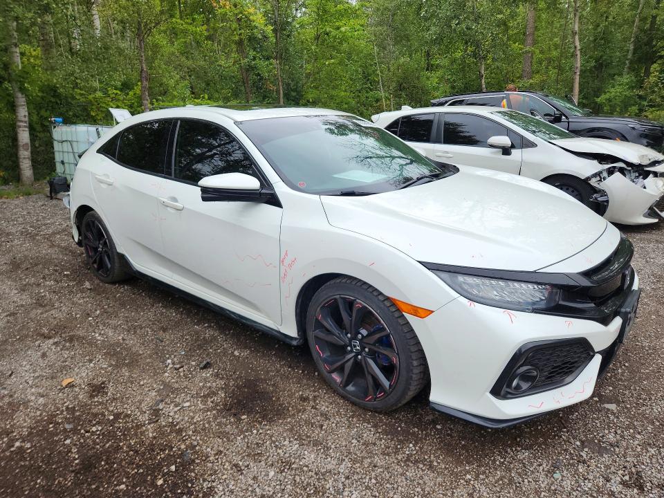 Photo 4 from auction – 2018 HONDA CIVIC with VIN SHHFK7H98JU307014